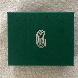 Green Goyard small accessories box. Brand new!